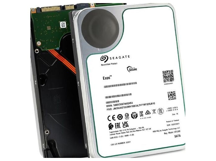 Seagate Exos Harddisk ST26000NM000C-FR 26TB SATA-600 7200rpm - FACTORY REFURBISHED
